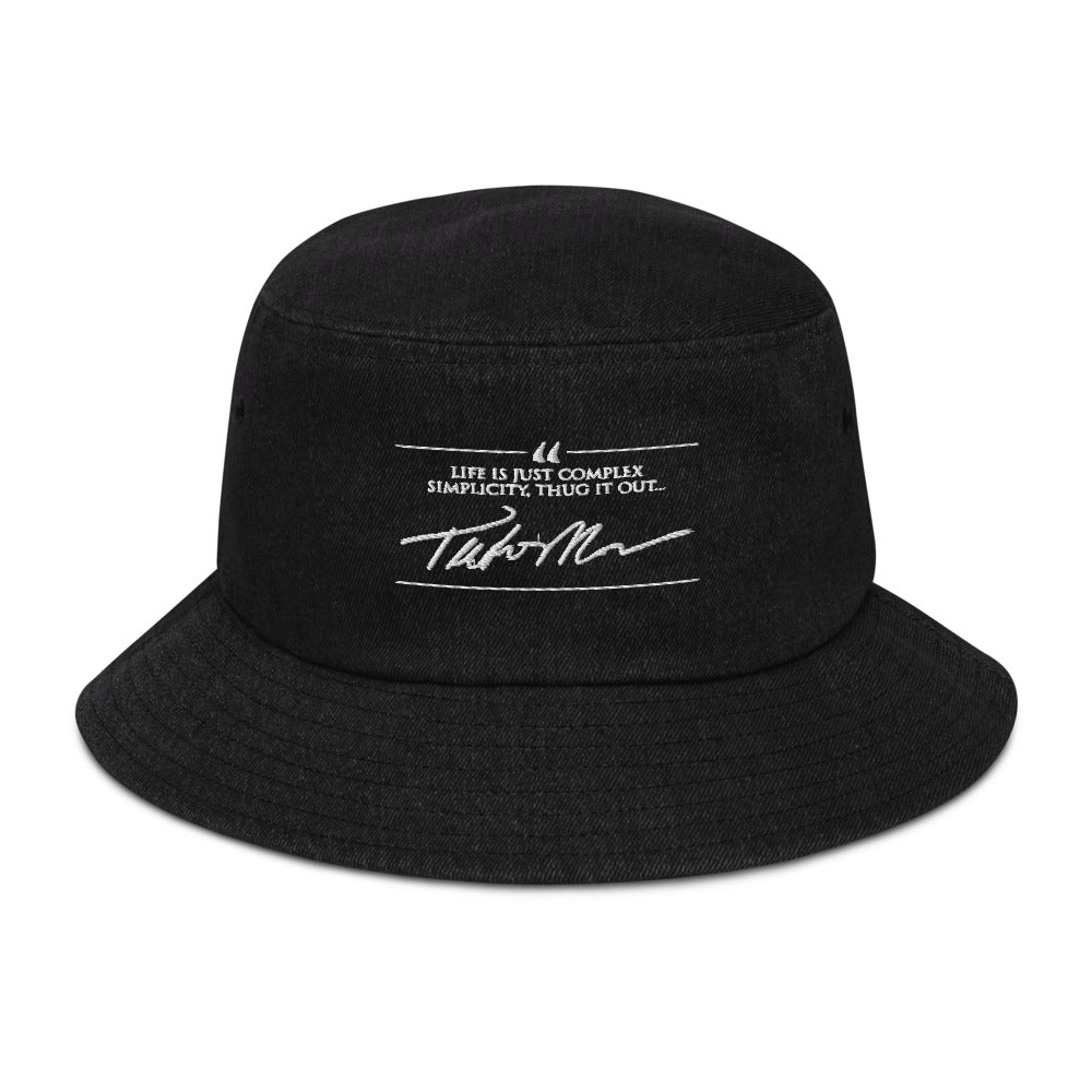 Complex Simplicity Denim Bucket Hat