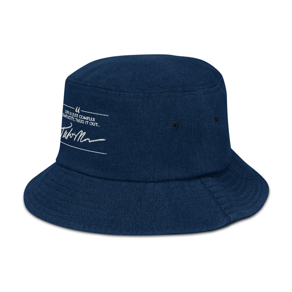 Complex Simplicity Denim Bucket Hat