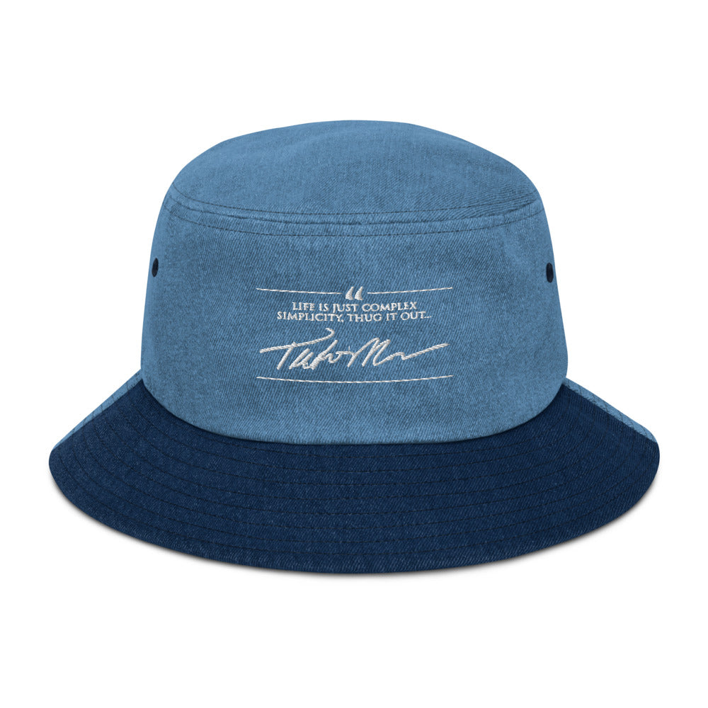 Complex Simplicity Denim Bucket Hat