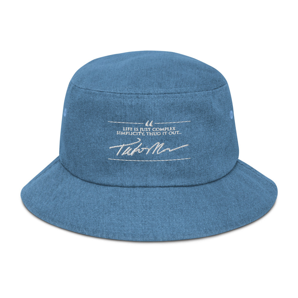 Complex Simplicity Denim Bucket Hat
