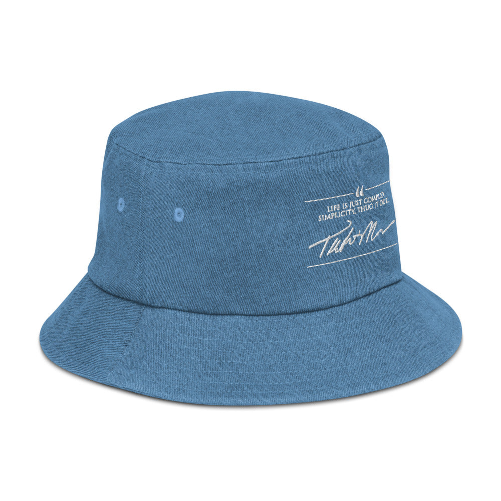 Complex Simplicity Denim Bucket Hat