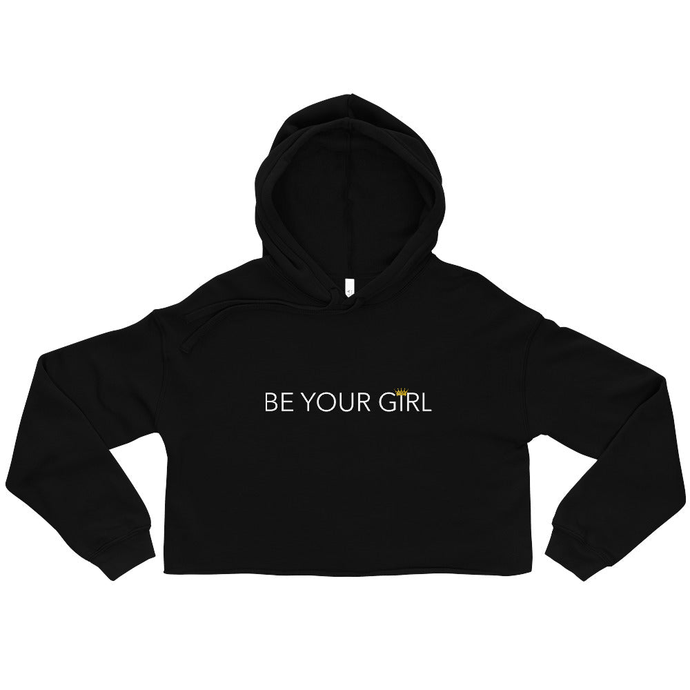 Be Your Girl Crop Hoodie