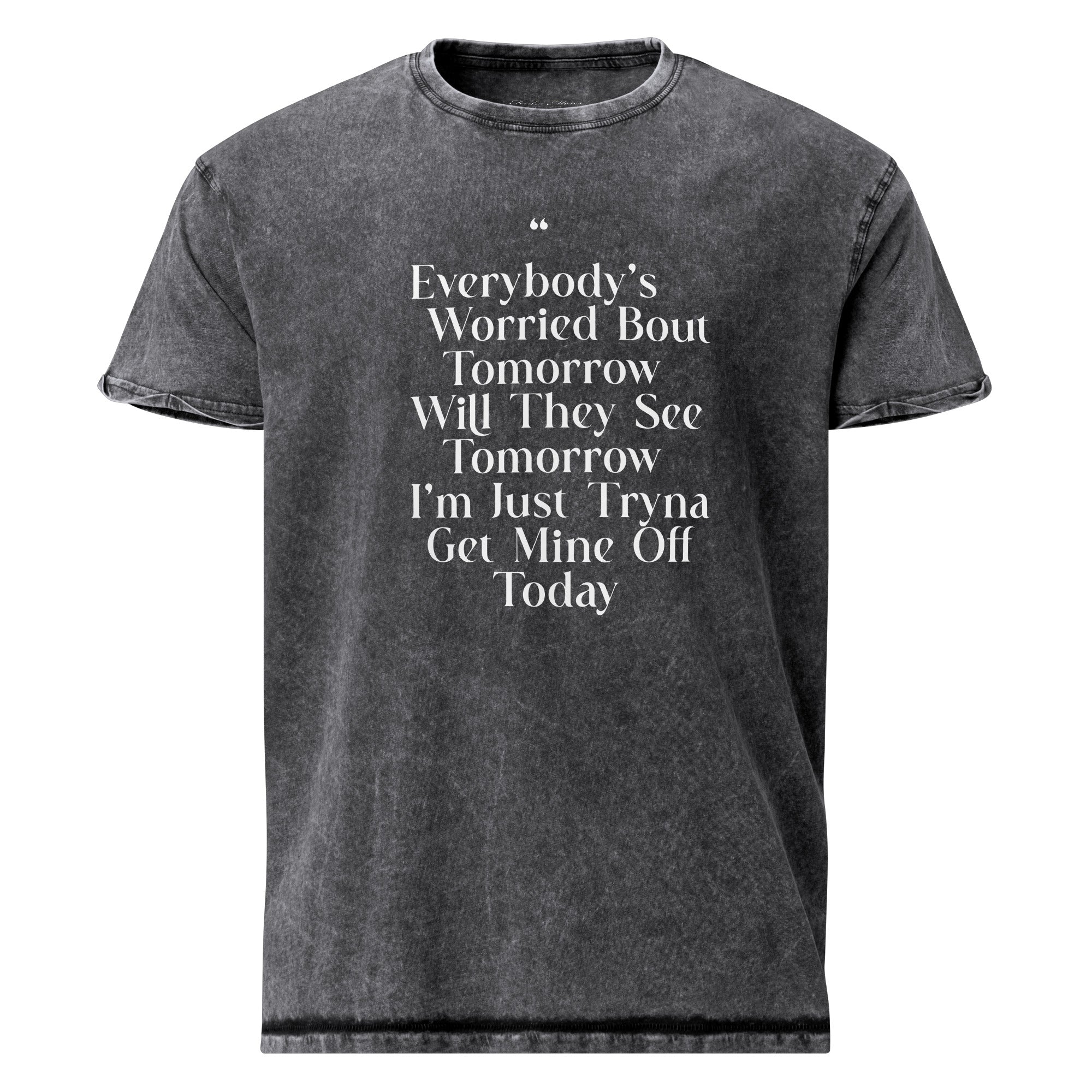 k*o様 simply complicated stone wash Complex Simplicity Lyric Stone Wash T-Shirt – TeedraMoses.com