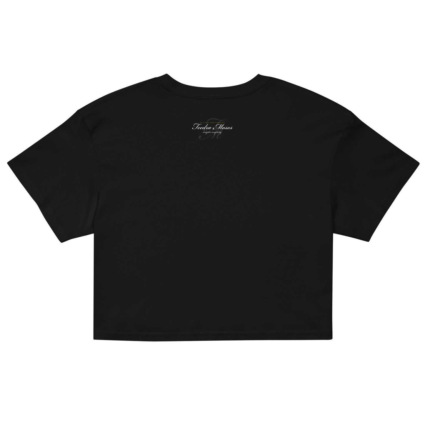 No More Tears Lyric Crop Top